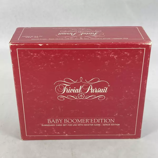 1983 Trivial Pursuit Baby Boomer Edition Subsidiary Card Set