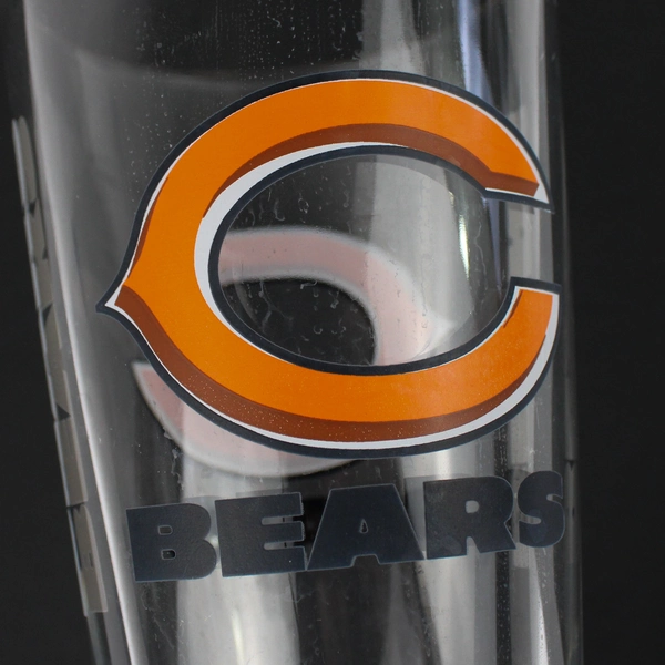 Chicago Bears Logo Clear Tumbler Beer Glass