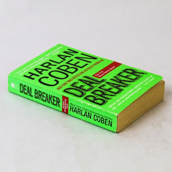 Harlan Coben Deal Breaker Myron Bolitar Novel 1995 Paperback Book