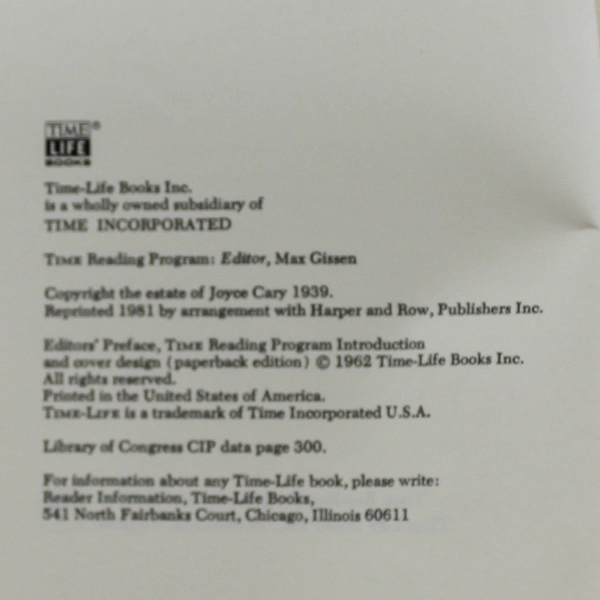 Mister Johnson by Joyce Cary 1962 Vintage Time Life Paperback Book