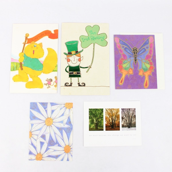 Lot of 12 Assorted Greeting Cards Various Occasions