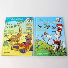 Lot Of 2 The Cat In The Hat's Learning Library Safari So Good & My Oh My HC