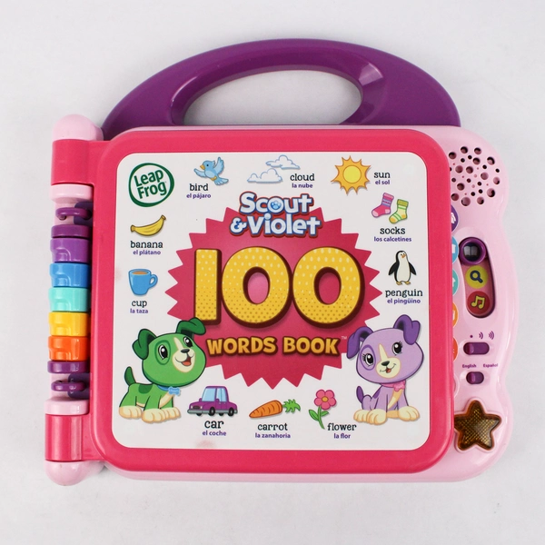 LeapFrog Scout & Violet 100 Words Book Electronic Learning Toy