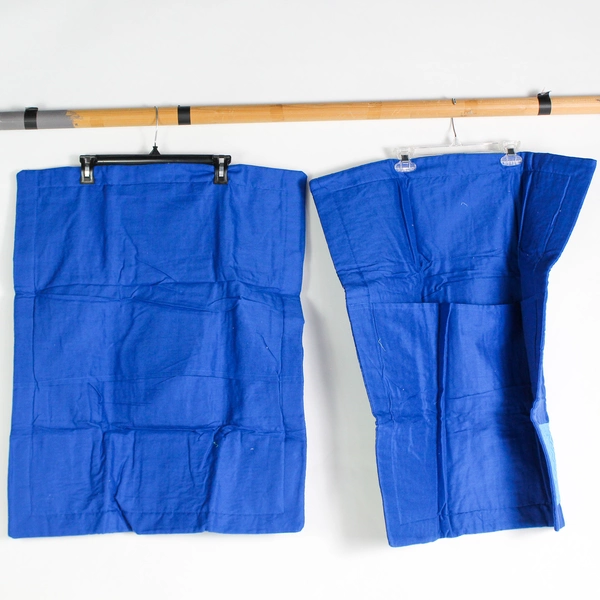 Set of 2 Nobility Standard Sham Muy Caliente Green Blue 20" x 26" 100% Cotton