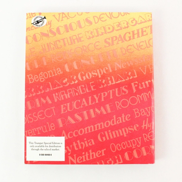 How to Spell It by Harriet Wittels & Joan Greisman 1973 Scholastic Book