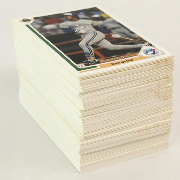 Lot of 170 Vintage 1991 Upper Deck Baseball Cards - Good Condition