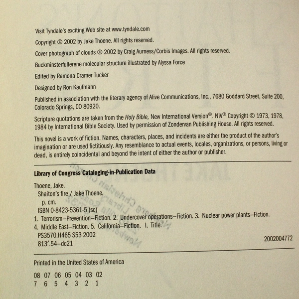 Shaiton's Fire by Jake Thoene Paperback 2002 Ex Libris Pre-Owned