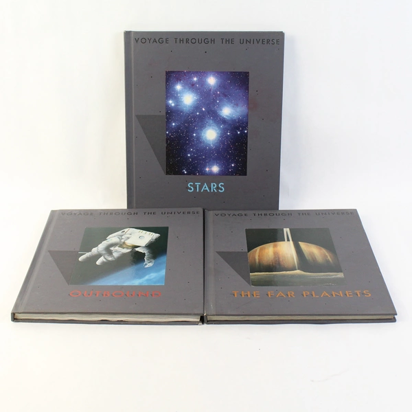 Lot of 3 Time Life Voyage Through the Universe Books Hardcover 1991 - 1992