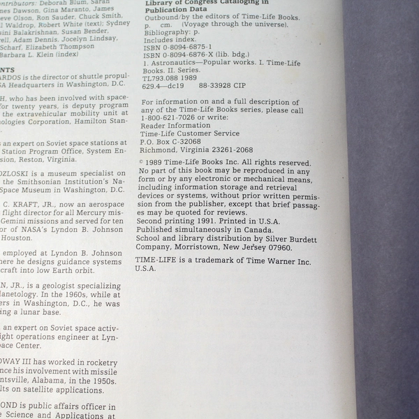 Lot of 3 Time Life Voyage Through the Universe Books Hardcover 1991 - 1992