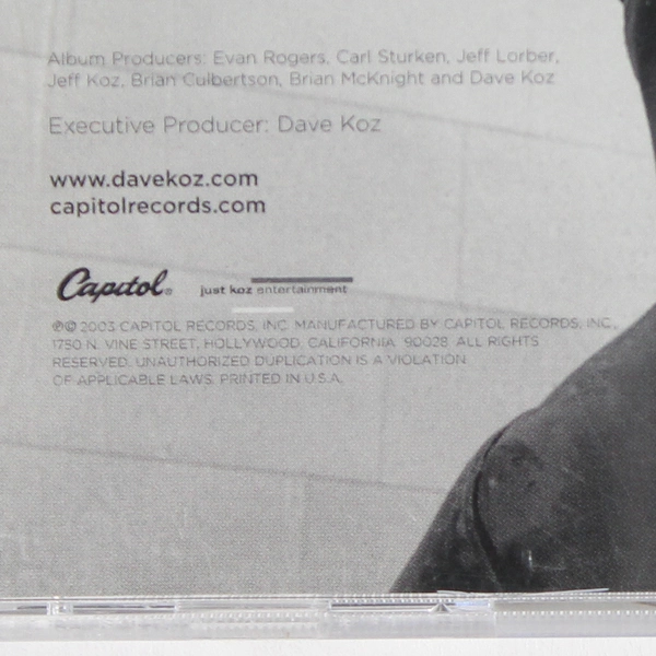 Saxophonic by Dave Koz CD 2003