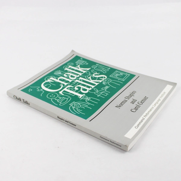 Chalk Talks by Norma Shapiro & Carol Genser 2005 5th Printing Paperback