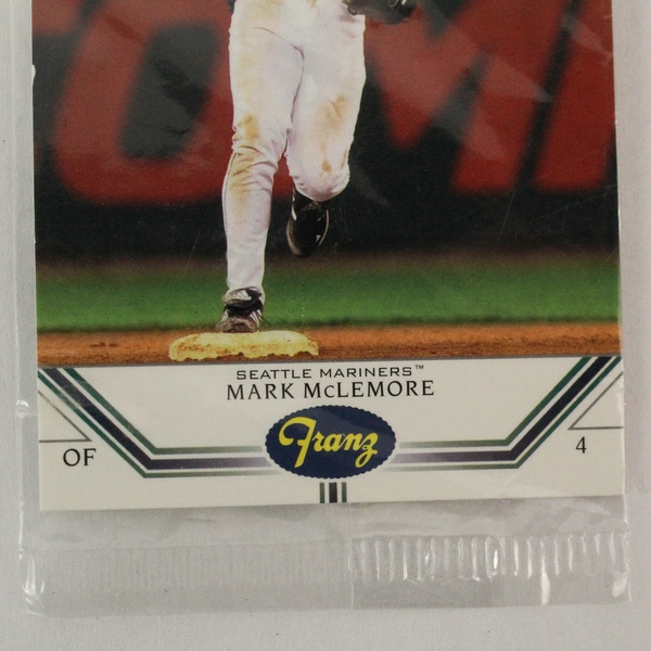 Mark McLemore 2002 Upper Deck Franz Bread #16 Mariners Card in Wrapper