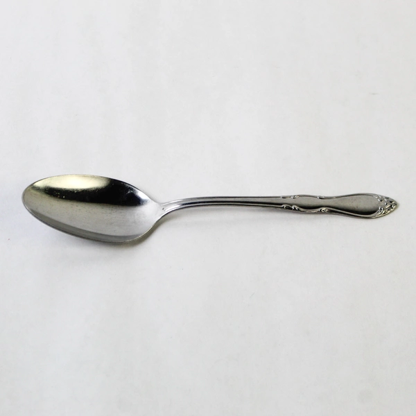 5 Oneida Simon L. & George H Rogers Co. Homestead Soup Spoons Stainless Steel