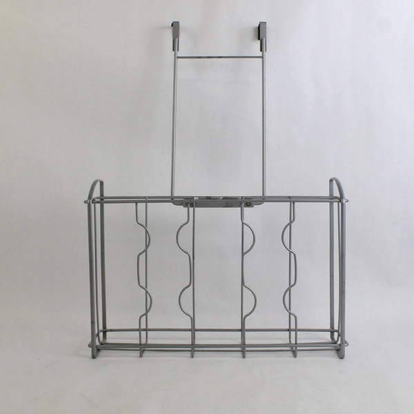 Above Door Metal Rack Silver 18.75" Height x 14" Width x 4" Depth