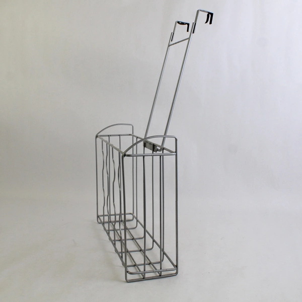 Above Door Metal Rack Silver 18.75" Height x 14" Width x 4" Depth