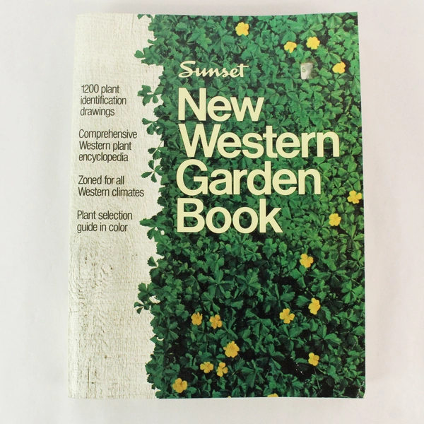 New Western Garden Book by Sunset 1981 Paperback - Good Condition