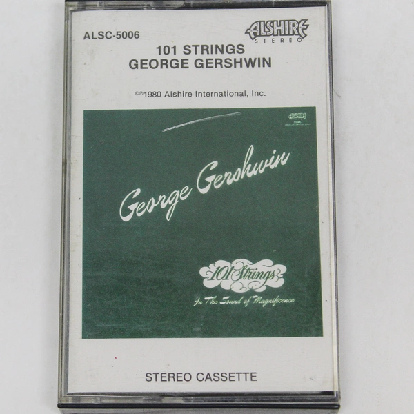 101 Strings by George Gershwin Music Cassette Tape 1980 - Untested