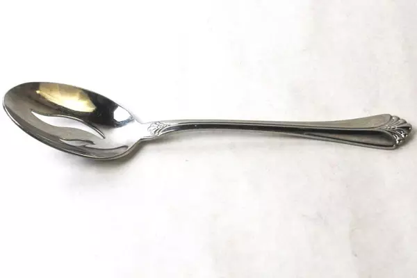 Towle Santa Barbara 18/10 Stainless Steel Slotted Serving Spoon - Pre-Owned