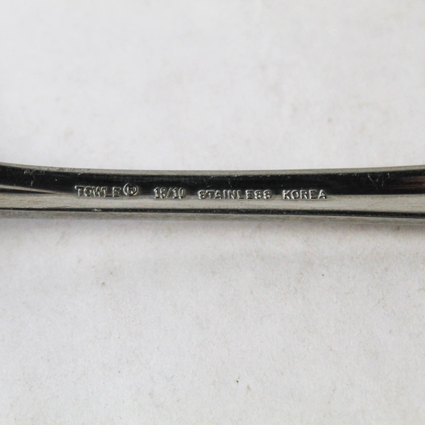 Towle Santa Barbara 18/10 Stainless Steel Slotted Serving Spoon - Pre-Owned