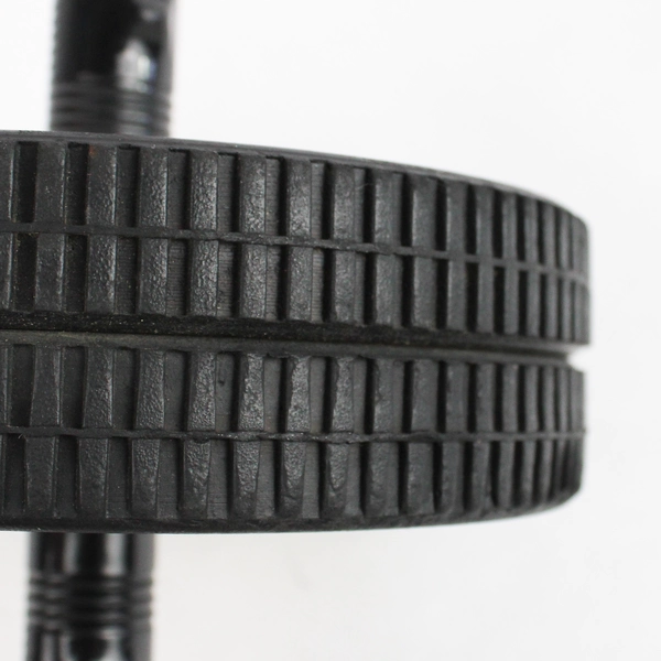 Ab Roller Exercise 2 Wheels Ergonomic Treaded Workout Exercise Equipment