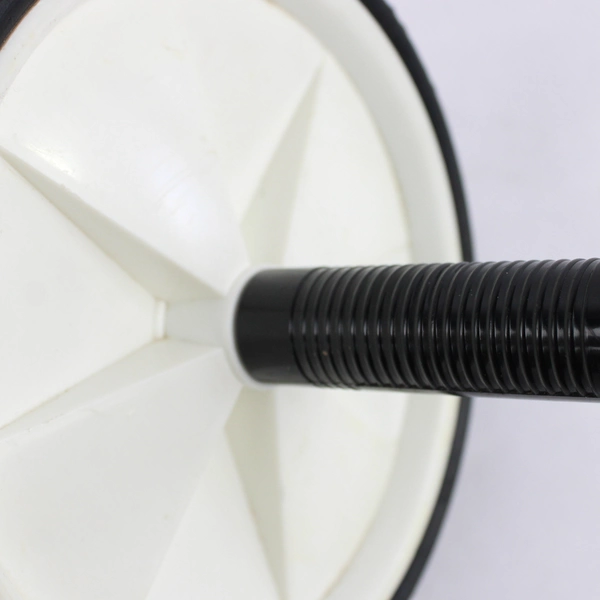 Ab Roller Exercise 2 Wheels Ergonomic Treaded Workout Exercise Equipment