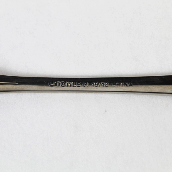 Towle Satin Finish Sugar Spoon Santa Barbara Pattern 6.25" Pre-Owned