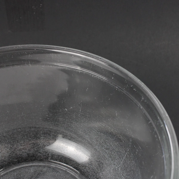 Anchor Hocking Large Clear Glass Mixing Bowl 4 Qt/4 L 10" Diameter 5.25" Tall