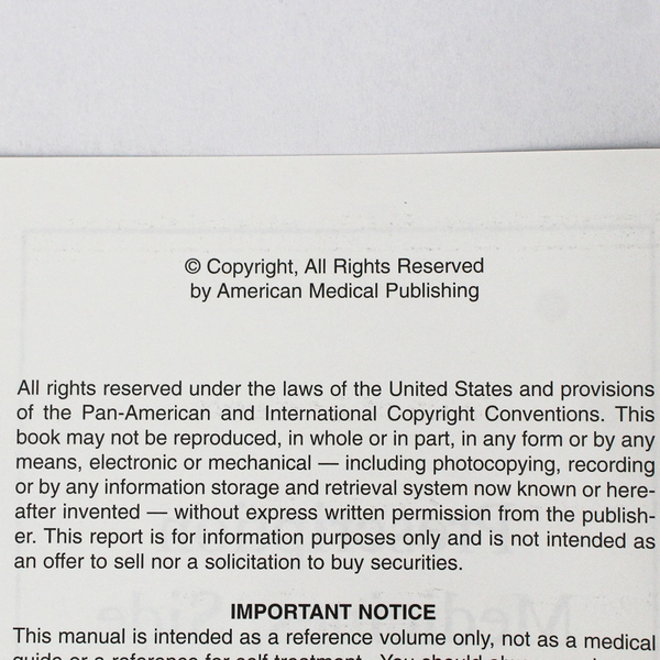 Prescription Medications, Side Effects and Natural Alternatives Paperback