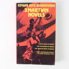 3 Martian Novels Edgar Rice Burroughs 1962 Dover Publications Paperback
