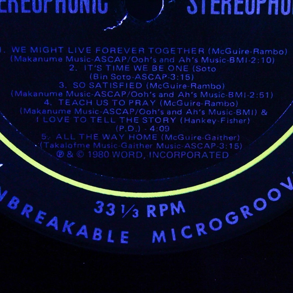 Dave Boyer A Friend Like You 1980 Vinyl Record WSB-8813