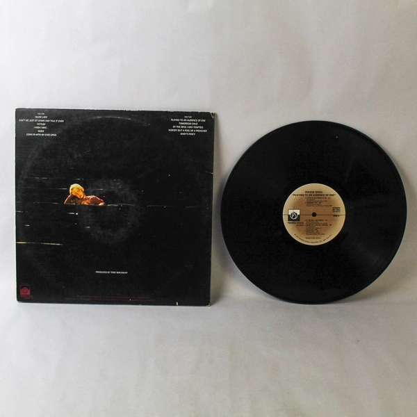 David Soul Playing To An Audience Of One 1977 Vinyl Record PS-7001 Pre-Owned