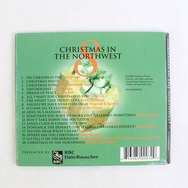 2005 Christmas in the Northwest 8 CD Heart, Dave Matthews Band, and more