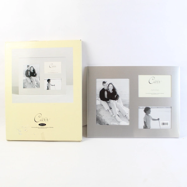 Vintage Carr Frames Silver-Toned Photo Collage Frame