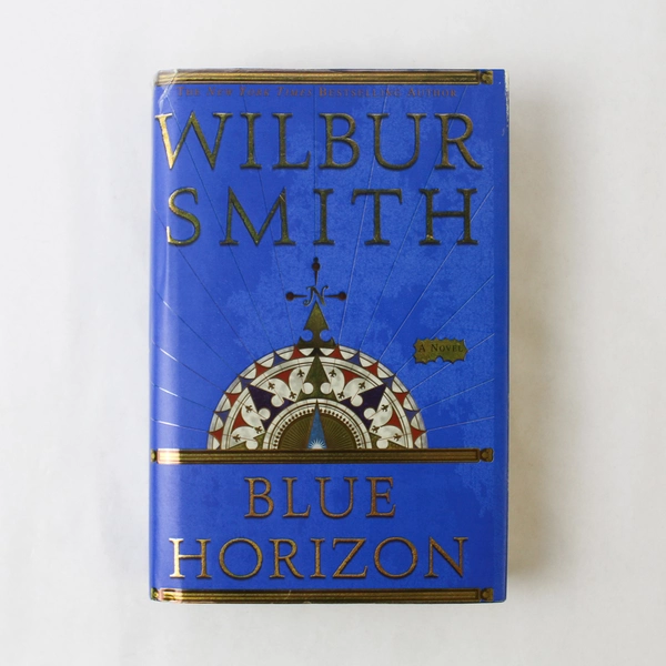 Wilbur Smith Blue Horizon Courtney Family Adventures 2003 HC - Good Condition