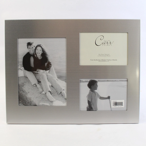 Vintage Carr Frames Silver-Toned Photo Collage Frame