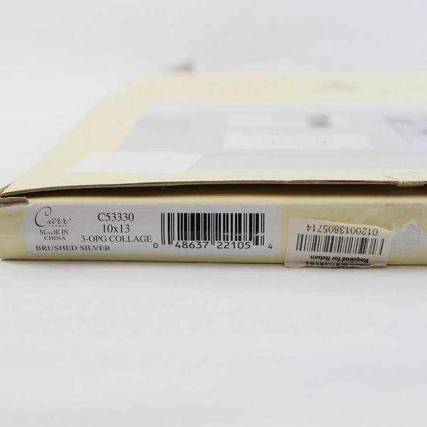 Vintage Carr Frames Silver-Toned Photo Collage Frame