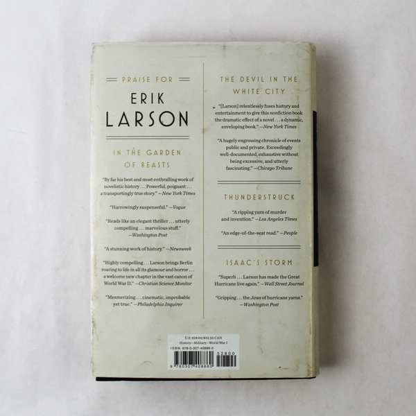 Dead Wake: The Last Crossing of the Lusitania by Erik Larson, 2015 HC