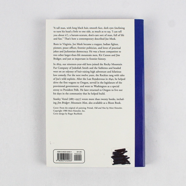 Joe Meek The Merry Mountain Man A Biography by Stanley Vestal 1963 PB Vintage