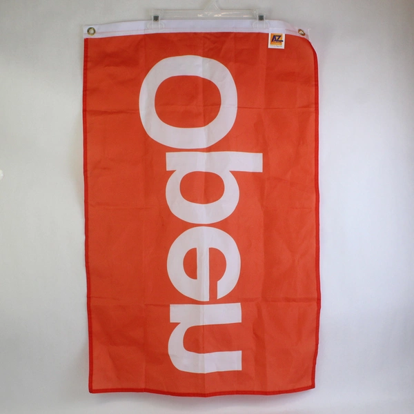 AZ FLAG 'Open' Red Flag Banner W/ Two Metal Grommets 24" x 36"