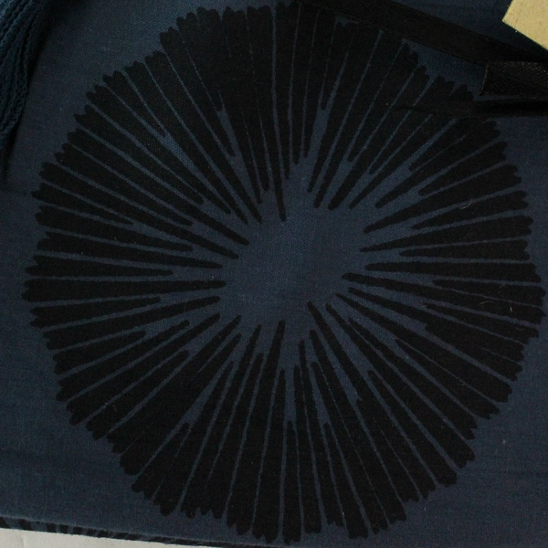 Set of 4 Zen Table Dark Blue Napkins All Natural Materials NWT