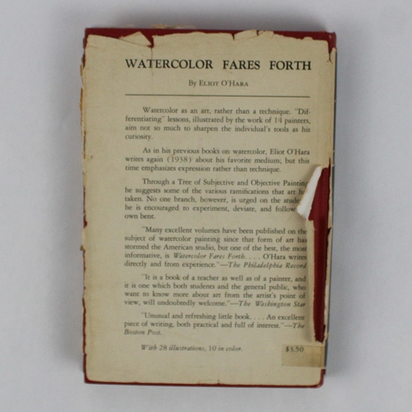 Vintage Art Teachers' Primer by Eliot O'Hara 1939 Hardcover Dust Jacket 1st Ed