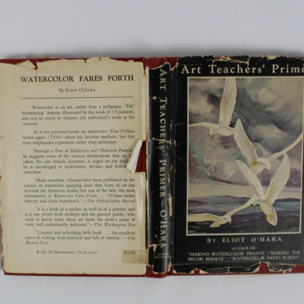Vintage Art Teachers' Primer by Eliot O'Hara 1939 Hardcover Dust Jacket 1st Ed