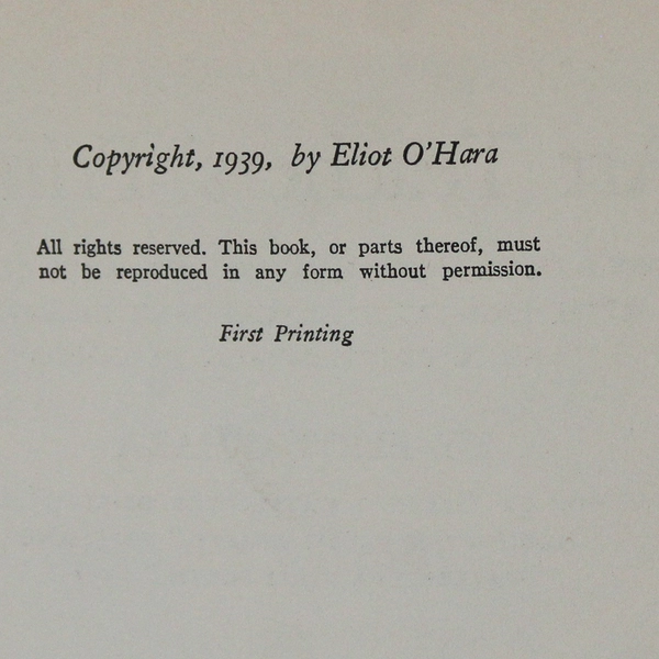 Vintage Art Teachers' Primer by Eliot O'Hara 1939 Hardcover Dust Jacket 1st Ed
