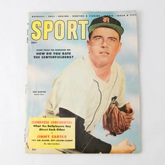 Sport Magazine Ned Garver Detroit Tigers July 1955