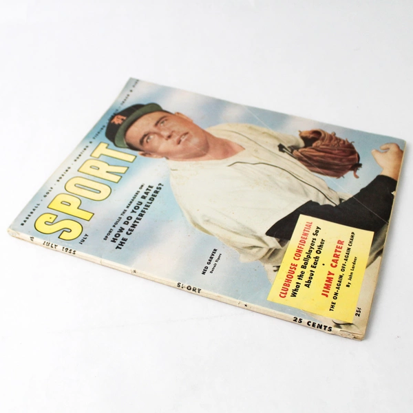 Sport Magazine Ned Garver Detroit Tigers July 1955