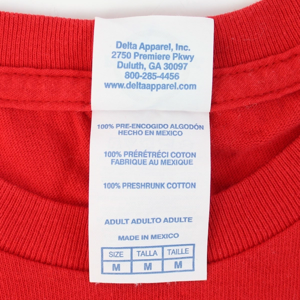 Delta Pro Weight Realtree Red Cotton Graphic T-Shirt Adult Medium