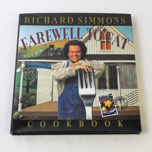Richard Simmons Farewell to Fat Cookbook 1996 Hardcover - Pre-owned