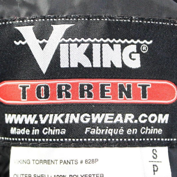 Viking Torrent Women's Snow Pants Black Elastic Waist Size S/P