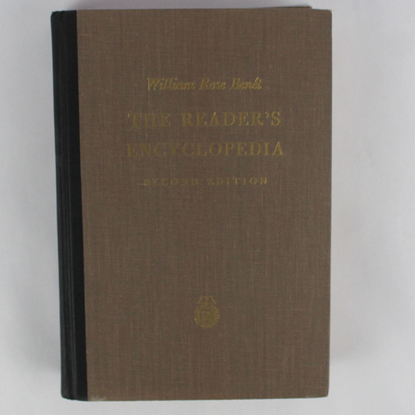 The Reader's Encyclopedia by William Rose Benet 2nd Edition 1967 Hardcover
