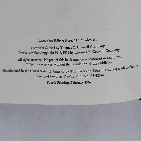 The Reader's Encyclopedia by William Rose Benet 2nd Edition 1967 Hardcover